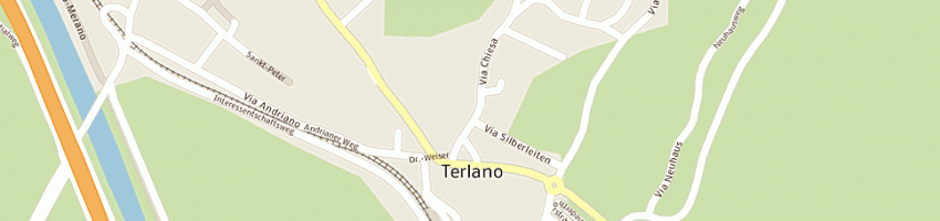 Mappa della impresa parrocchia terlano a TERLANO