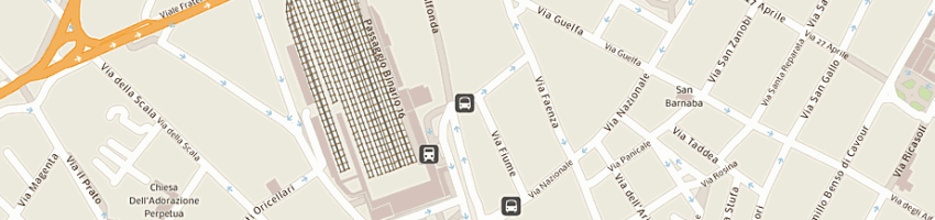 Mappa della impresa enic srl a FIRENZE