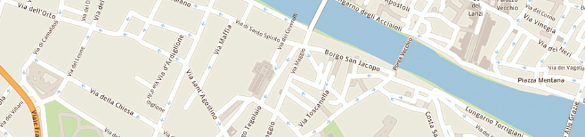 Mappa della impresa benvenuti alessio antichita' a FIRENZE
