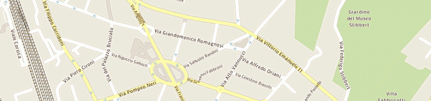 Mappa della impresa latteria magri piera a FIRENZE