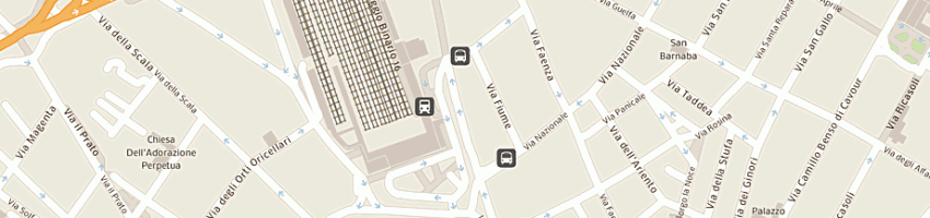 Mappa della impresa ghinea srl a FIRENZE