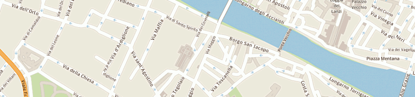 Mappa della impresa tettamanti antichita' di massimo tettamanti a FIRENZE