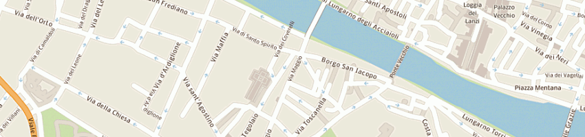 Mappa della impresa arredamento antico di petrini giovanna a FIRENZE