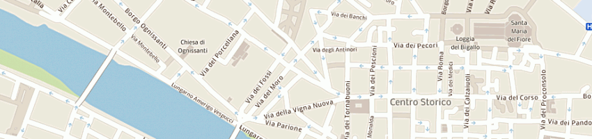 Mappa della impresa chiavacci di chiavacci marcello sas a FIRENZE