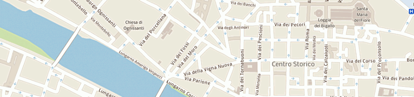 Mappa della impresa peter's teahouse a FIRENZE