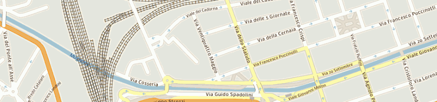 Mappa della impresa brini andrea a FIRENZE