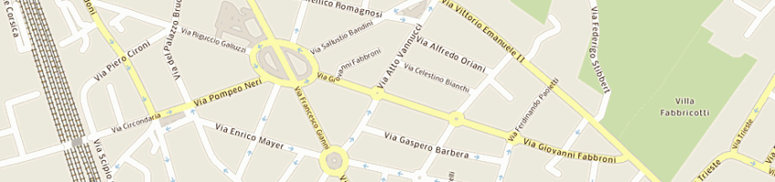 Mappa della impresa nutini silvano a FIRENZE