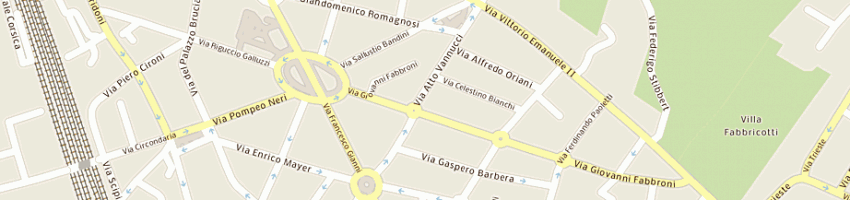 Mappa della impresa battini e pieraccioli - snc a FIRENZE