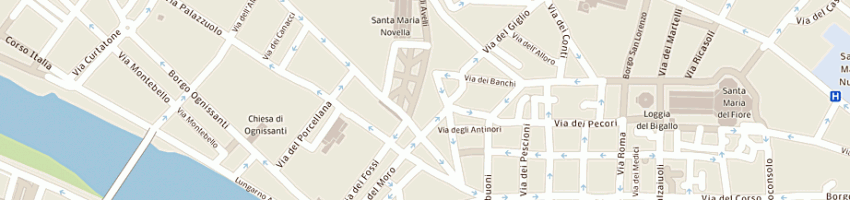Mappa della impresa belvedere angelico srl a FIRENZE