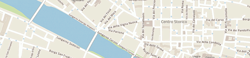 Mappa della impresa gianna snc di gianna declivi e c a FIRENZE