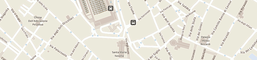 Mappa della impresa compar spa a FIRENZE