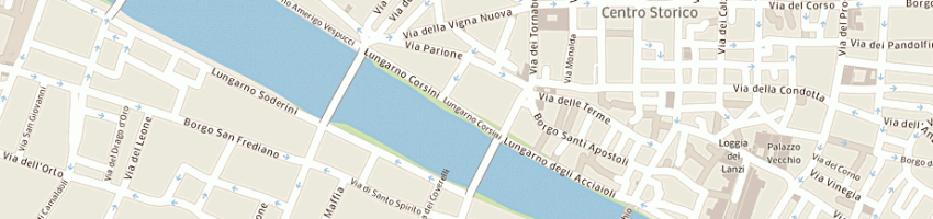 Mappa della impresa ristorante botticelli srl a FIRENZE