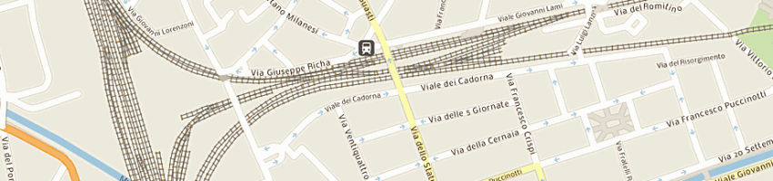 Mappa della impresa rosticceria dami snc a FIRENZE