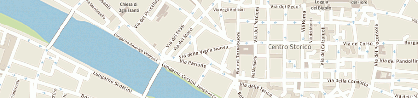 Mappa della impresa hyper (sas) a FIRENZE