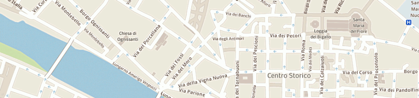 Mappa della impresa papillon di wandael patrick a FIRENZE