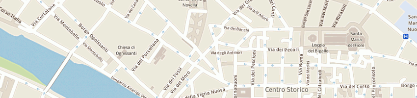 Mappa della impresa pintucci gabriele a FIRENZE