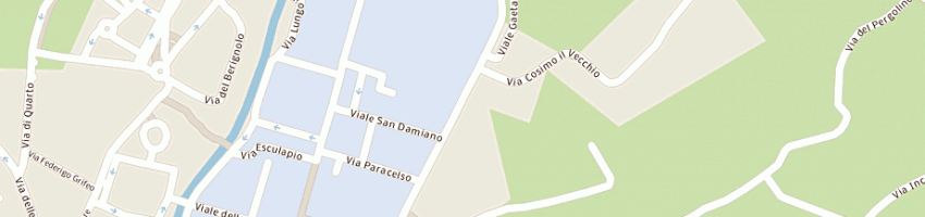 Mappa della impresa universita' degli studi di firenze dipartimenti area critico medico chirurgica a FIRENZE