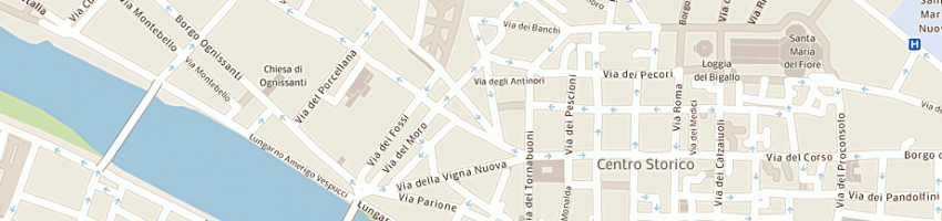 Mappa della impresa ferramenta masini sas a FIRENZE
