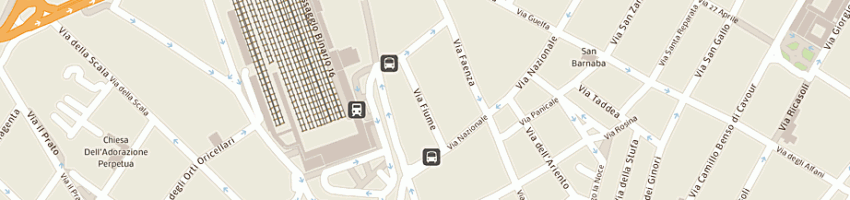 Mappa della impresa hotel albani a FIRENZE