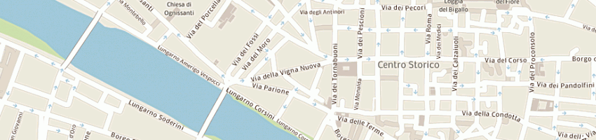 Mappa della impresa pallins srl a FIRENZE