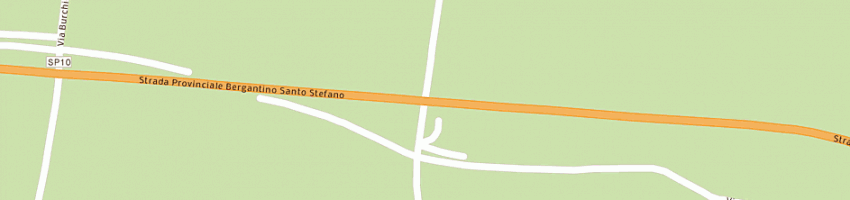Mappa della impresa mantovani maurizio a BERGANTINO