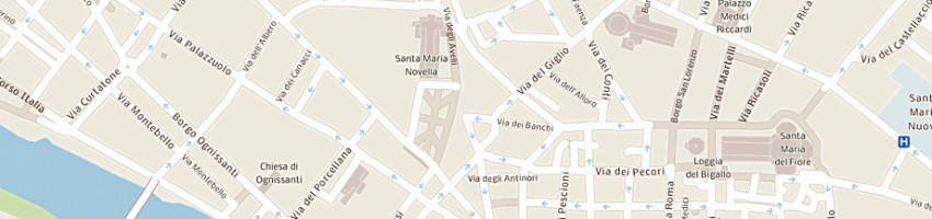 Mappa della impresa il grillo e c srl a FIRENZE