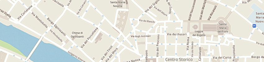 Mappa della impresa falchini simone a FIRENZE