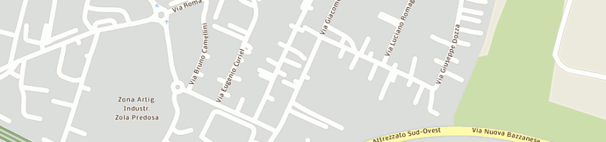 Mappa della impresa casa nova (srl) a ZOLA PREDOSA