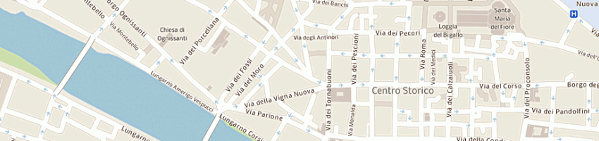 Mappa della impresa galli gianfranco a FIRENZE