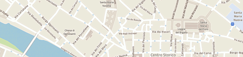 Mappa della impresa franco maria ricci libreria-babele snc a FIRENZE