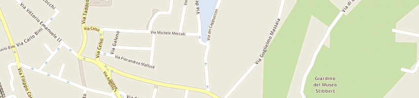 Mappa della impresa centro diurno alzheimer stella del colle a FIRENZE