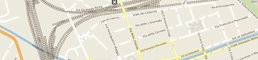 Mappa della impresa la suisse di bausi manzini a FIRENZE