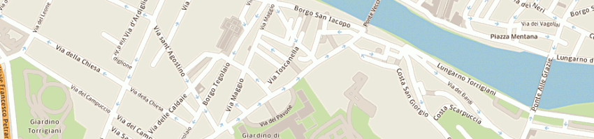 Mappa della impresa brigante teresa a FIRENZE