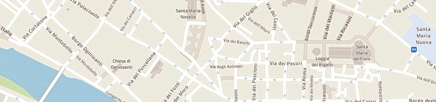 Mappa della impresa mts snc di matteo e tommaso bandinelli a FIRENZE