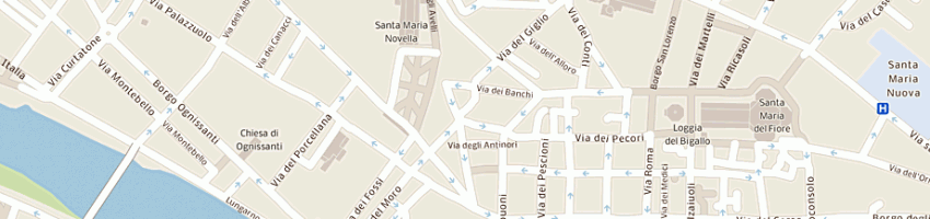 Mappa della impresa l'osteria di giovanni snc di latini giovannicarolechiarac a FIRENZE