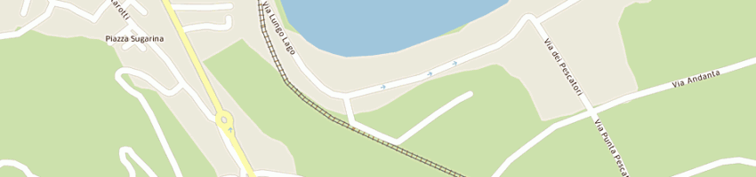 Mappa della impresa ristorante pizzeria alle barche a CALCERANICA AL LAGO