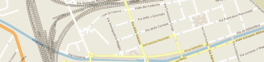 Mappa della impresa bruni francesca a FIRENZE