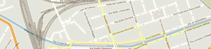 Mappa della impresa banca cr firenze filiale n 3 a FIRENZE