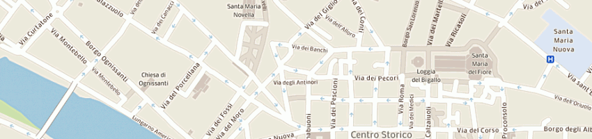 Mappa della impresa ultima srl a FIRENZE