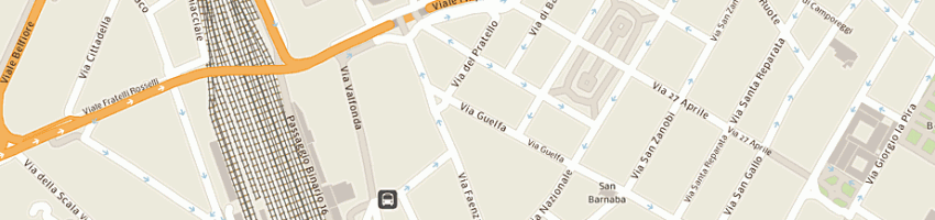 Mappa della impresa ges-ba srl a FIRENZE