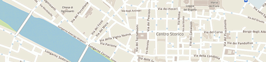 Mappa della impresa calligaris giorgio a FIRENZE