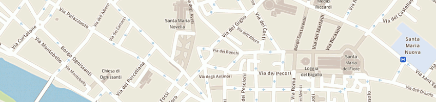 Mappa della impresa degl'innocenti veronica a FIRENZE