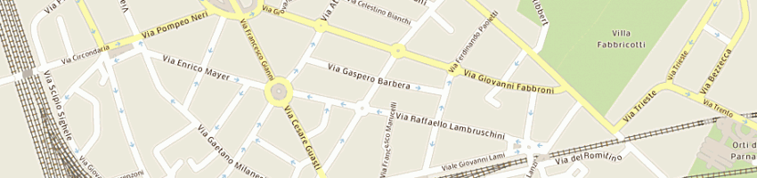 Mappa della impresa midland firenze a FIRENZE