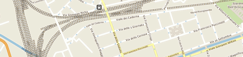 Mappa della impresa studio tecnico associato archpaolo pecchioli e archmgrazia mura a FIRENZE