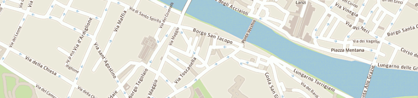 Mappa della impresa padovani giorgio e figlio di padovani giorgio e c snc a FIRENZE