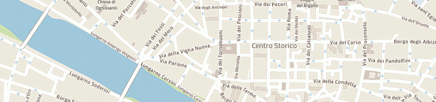 Mappa della impresa guccio gucci spa a FIRENZE