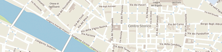 Mappa della impresa fiorentina immobiliare finanziaria srl a FIRENZE