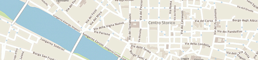 Mappa della impresa bulgari italia spa a FIRENZE