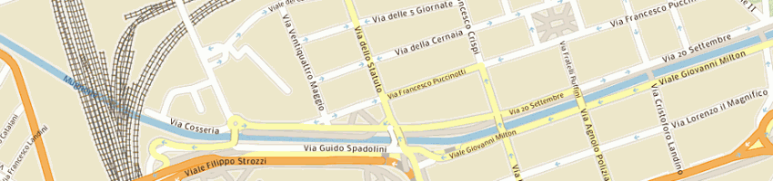 Mappa della impresa la casina degli animali di capecchi vittorio a FIRENZE