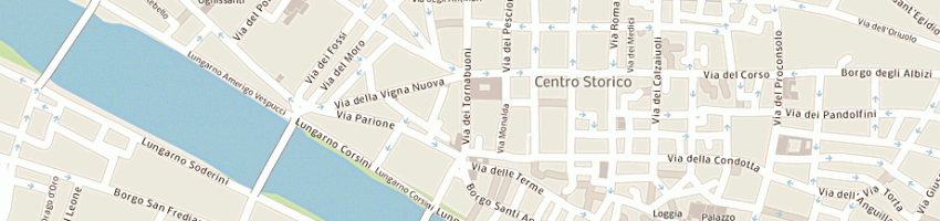 Mappa della impresa giorgio armani retail srl a FIRENZE